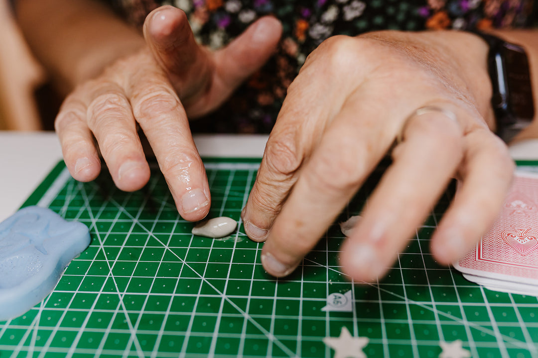 Silver metal clay with Keum Boo workshop