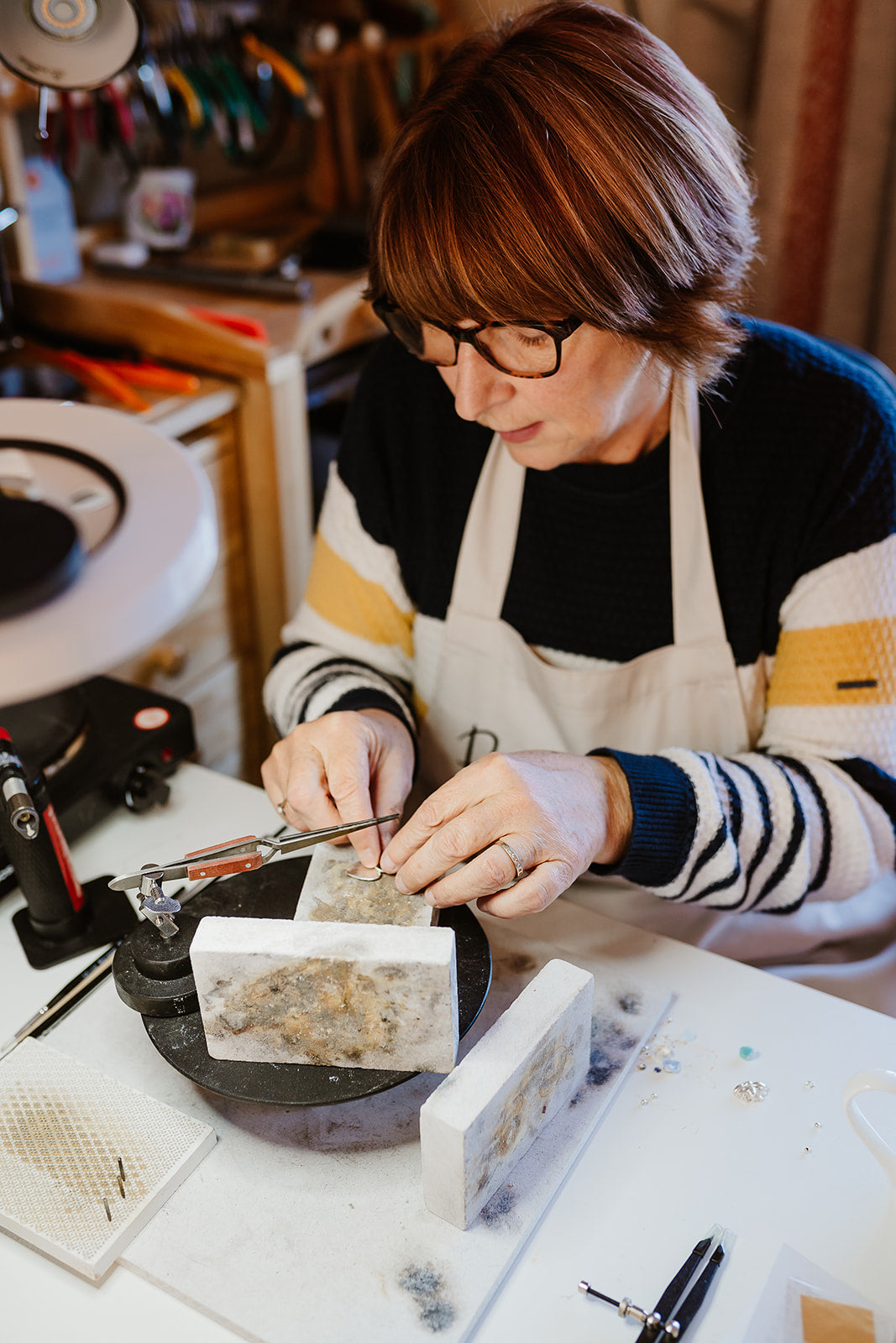 6 weeks beginners jewellery making course - commencing Wednesday 10th January -10.30am to 12.30pm